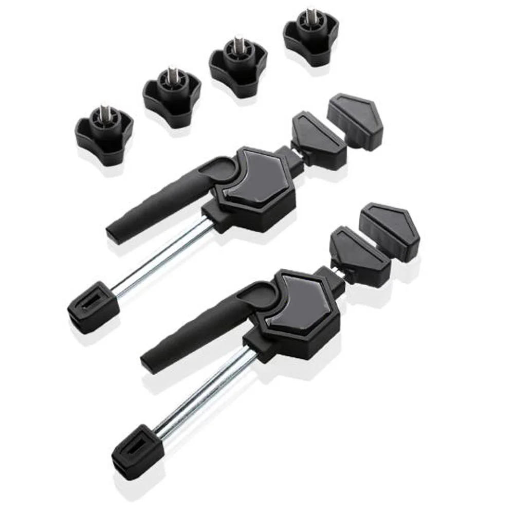 

Quick Ratchet Release Speed Squeeze Woodworking Bar Clamp Clip Kit DIY Hand Tool