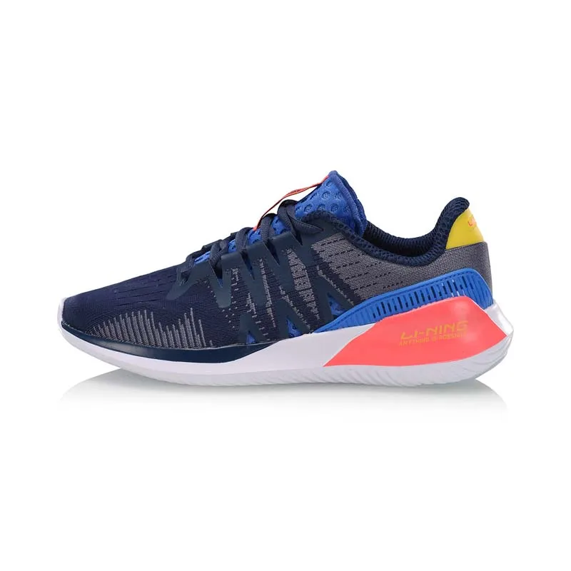 Li-Ning/мужские кроссовки с амортизацией для бега; дышащий светильник; спортивная обувь для фитнеса с цветной подкладкой; кроссовки; ARHP029 XYP914 - Цвет: ARHP029-1H
