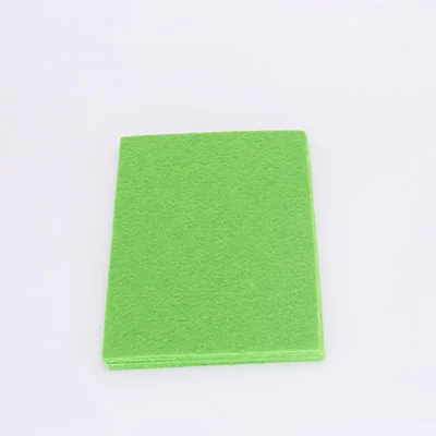 40 Pcs CMCYILING 40 шт./лот 10*15 см войлочная ткань 1 мм Толщина полиэфирная ткань для Швейное Ремесло «сделай сам» скрапбук войлочные листы Зеленый - Цвет: 40 Pcs
