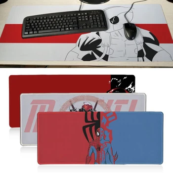 

Boy Gift Pad Marvel Comics deadpool notebook gamer Computer Laptop Anime Mouse Mat Creative desk Mat Gaming Mouse pad