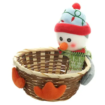 

Christmas Decorations Christmas Fruit Basket Children'S Gift Candy Box Large Candy Lou Window Christmas Tree Decoration
