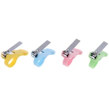 1 шт., безопасная детская машинка для стрижки ногтей, милый Триммер для новорожденных, триммер для пальцев, детские ножницы, ножницы для ухода за ногтями, кусачки для ногтей