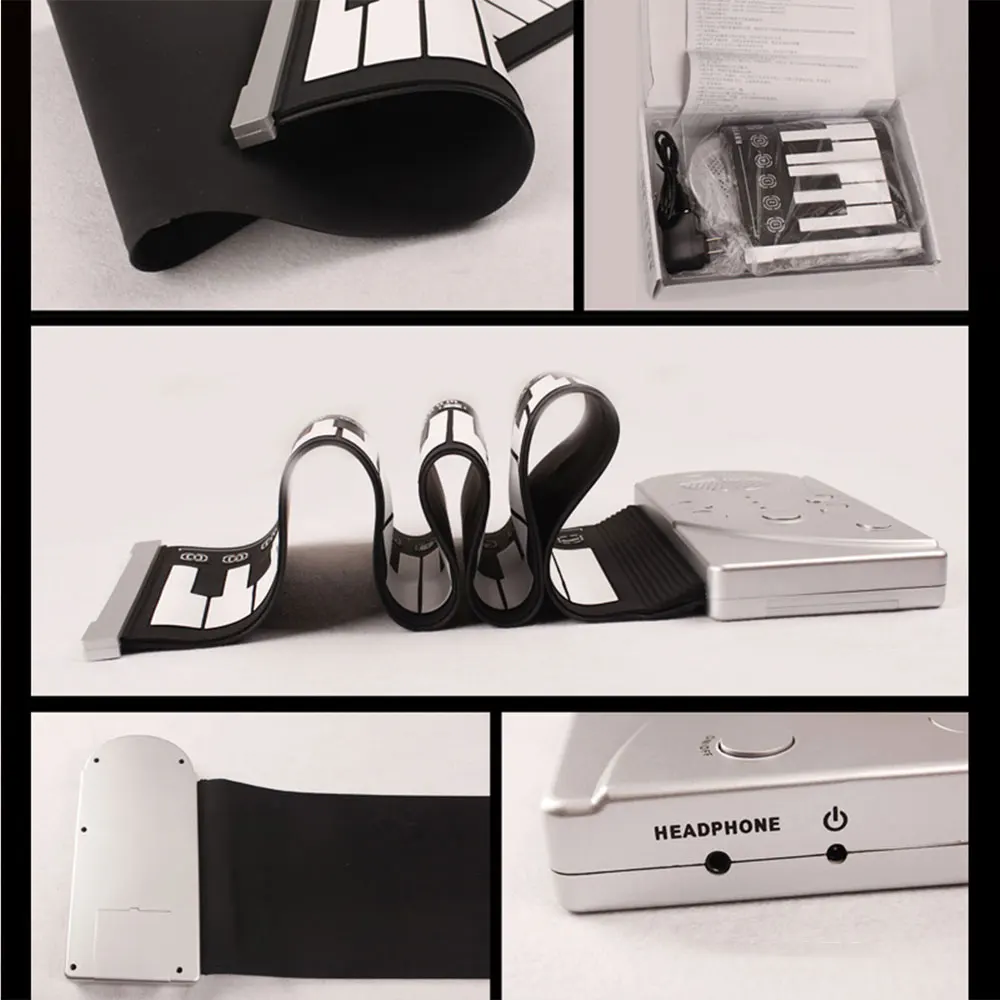 49 Key Music Electronic Organ Electronic Keyboard Piano Entertainment Silicon 49K1 with Loud Speaker Preliminary Edition