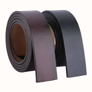 

2020 Brand Designer Blet For Men No Buckle Genuine Leather Belt Black/Coffee Male Cowskin Automatic Buckle