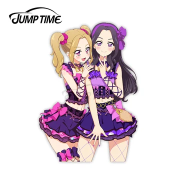 

Jump Time Aikatsu! Daichi Nono, Shirakaba Risa 9.2 Anime Sexy Girl Vinyl Decal Window Car stickers