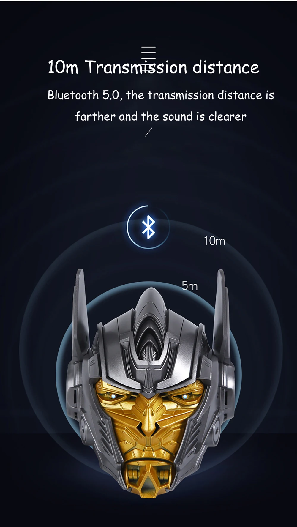 Беспроводной bluetooth-динамик Optimus, супер герой, мультяшный стиль, портативный Bluetooth мини-динамик Optimus Prime
