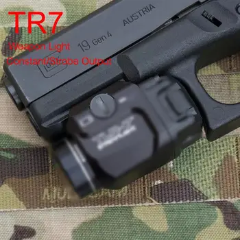 Tactical Constant & Strobe Flashlight TLR Light Fits GLOCK 1 7 CZ SIG SAUER SP2022 Defense Pistols Torch