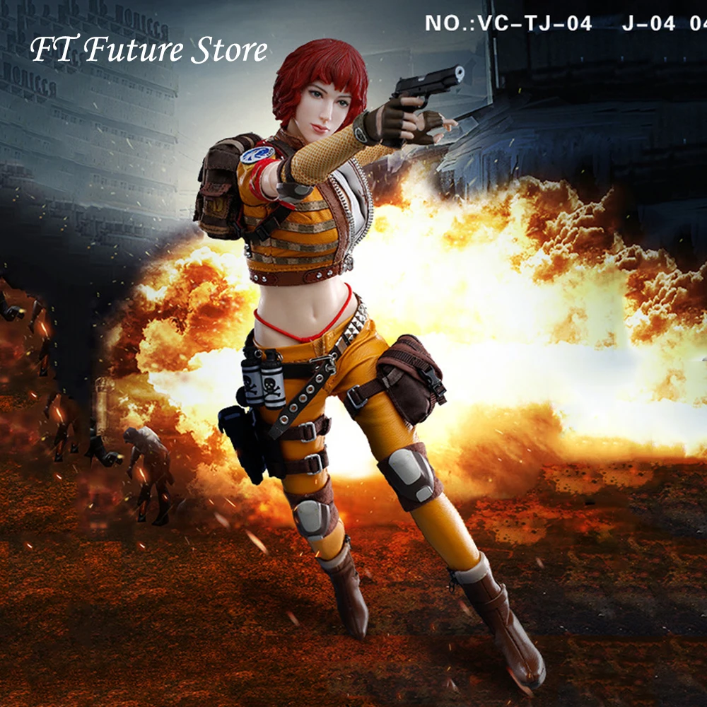 В наличии Коллекционная 1/6 Wefire Tencent игры четвертая бомба женский наемных сердце