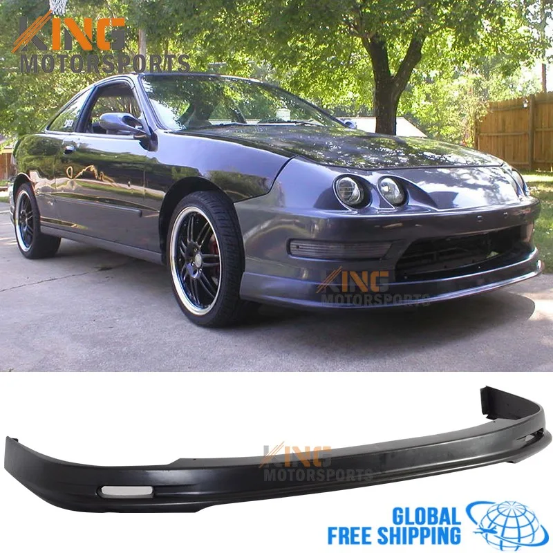 Подходит для 1998 1999 2000 2001 Acura Integra DC2 Mugen стиль передний бампер спойлер бодибилдеры PP Global по всему миру