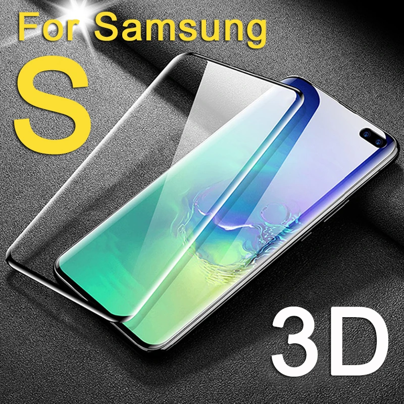 3d Защитное стекло для samsung galaxy S10 S9 plus s10e защита экрана tremp s 9 10 e s10plus samsun galax полное