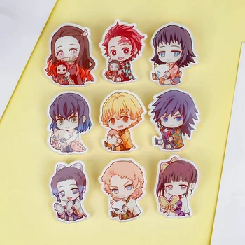 

Anime Badge Kamado Nezuko Demon Slayer: Kimetsu No Yaiba Acrylic Brooch Jewelry Gift