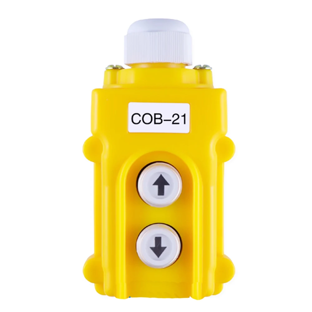 GULITE COB-21P 380V 10A Waterproof Crane Direct Control Pushbutton Switch Up Down Push Button Switches COB-21 250V