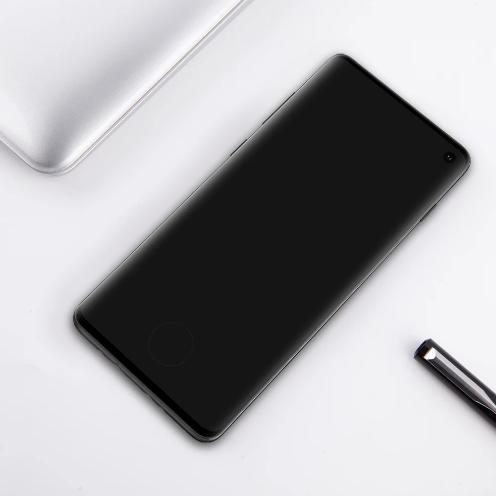 Полная защита экрана для samsung Galaxy S10 S10+ Plus S10e закаленное стекло Nillkin 3D CP+ Max стеклянная пленка для samsung S10 Plus