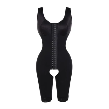 

Fajas Waist Trainer Full Body Shaper Vest Abdomen Bodysuit Postpartum Recovery Modeling Belt Slimming Underwear Super Power Tops