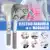 Electric Handheld Massager Four Head Machine Full Body Neck Vertebra Back Muscle Relax Vibrating Deep Tissue Massage Health Care