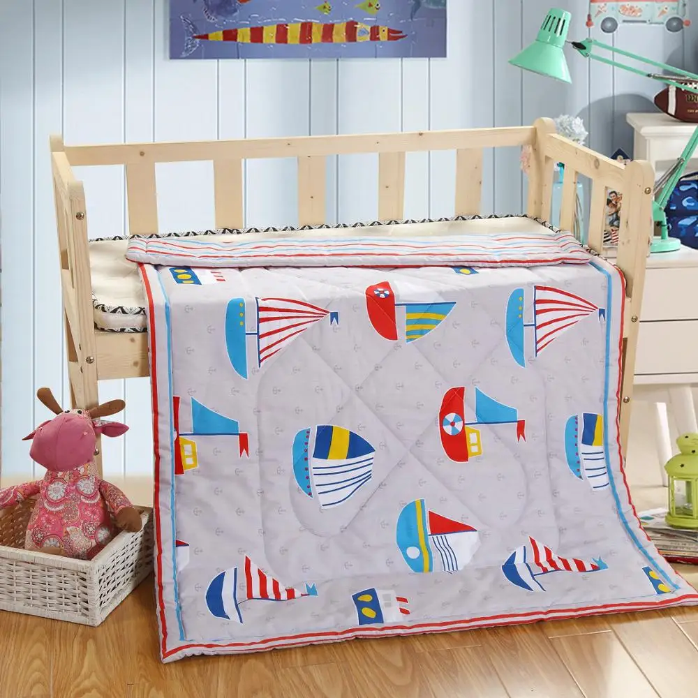 Для маленьких мальчиков для девочек с единорогом летние Стёганое одеяло/Детские хлопок детский сад «Даша-путешественница» для обедов Стёганое одеяло/для детей с принтом «Doraemon» охлаждающее одеяло