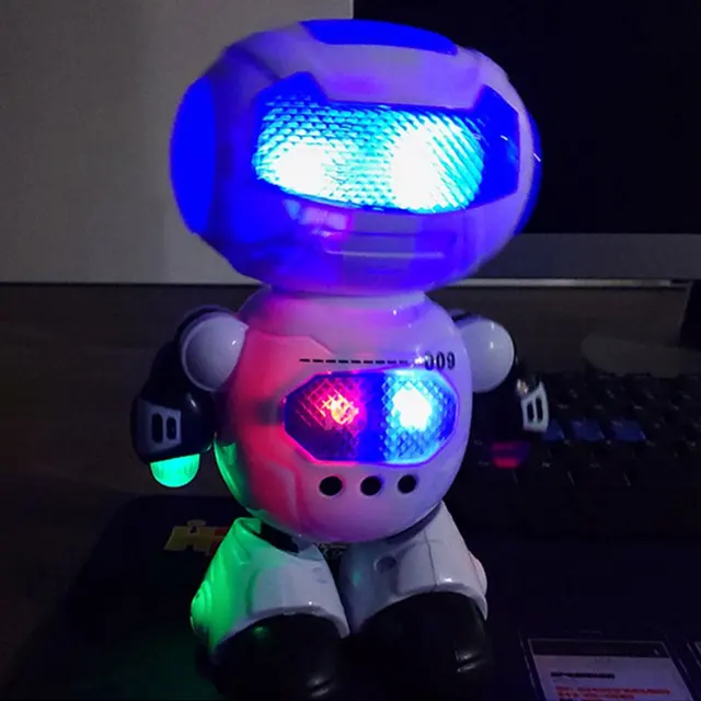 NEWToys for Children Dance and Music Robot Action Children's Electric Toys Hyun Dance Robot Rotating Light Music 5