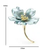 Wuli&baby Enamel Flower Brooches For Women 3-color Weddings Banquet Office Brooch Pins Gifts ► Photo 3/5