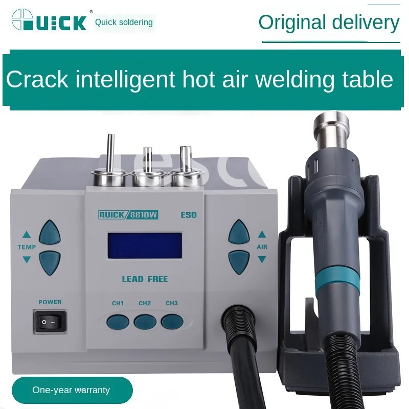 

861dw Hot Air Gun High-Frequency Digital Display Temperature Adjustable Power Mobile Phone Repair Soldering Iron chai han tai
