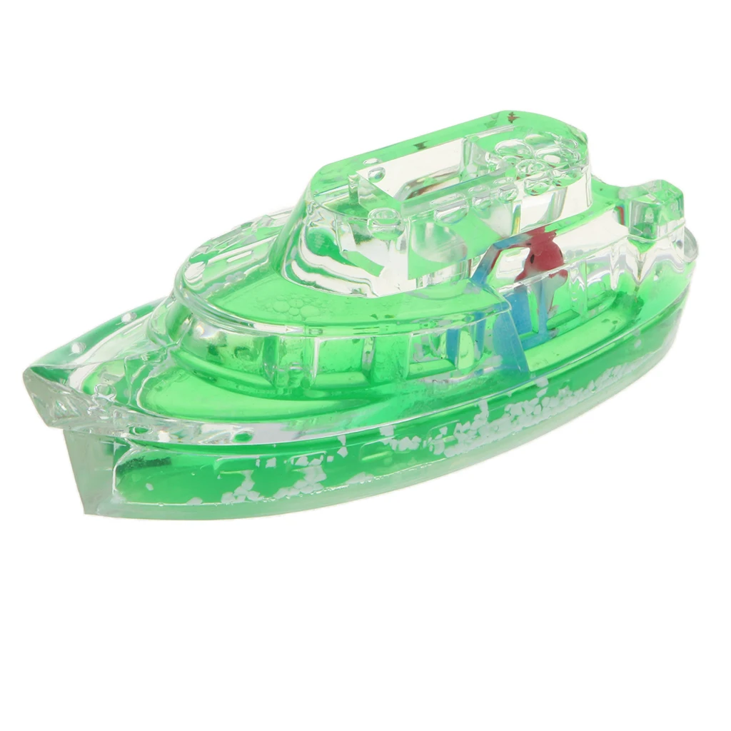 Liquid Motion Bubbler Desk Sensory Toy - Boat Pen Holder, Calm & Relaxing