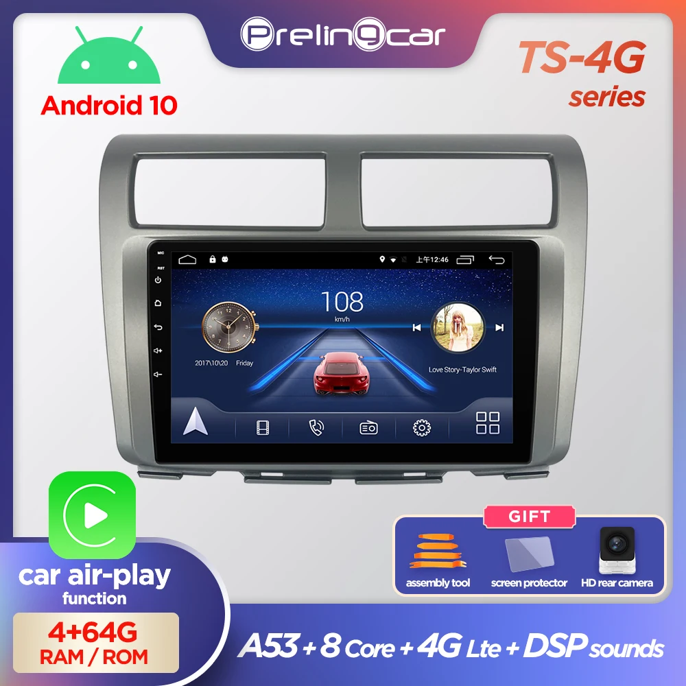 Автомобильный мультимедийный плеер на android 10 0 для PERODUA MYVI lagi best 2012 радио стерео gps