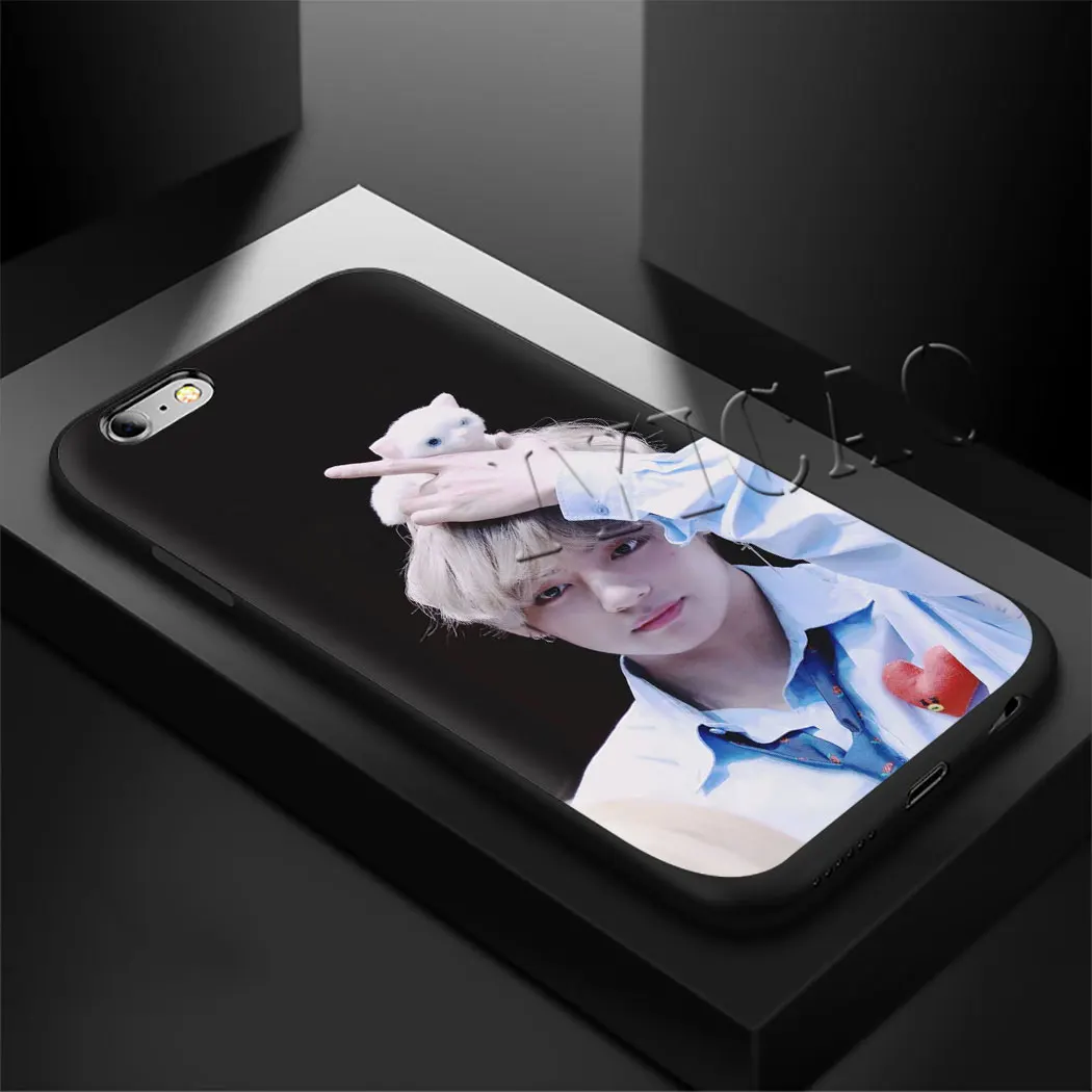 Kim Taehyung V Мягкий силиконовый чехол для телефона для iPhone 5 6 7 8 11 5S 6s 6s Plus 7Plus 8Plus X XS XR XSMax 11 Max 11 Pro