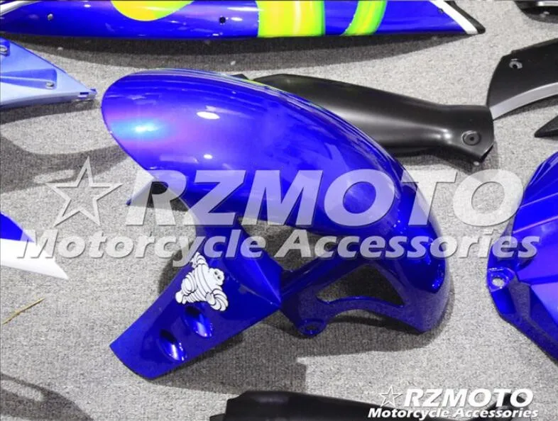 ABS форма мотоцикла Обтекатели подходят для Yamaha YZF-1000-R1 2009 2010 2011 09 10 11 обтекатель кузова набор на заказ синий черный