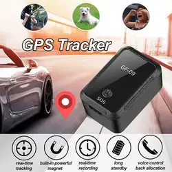 Новый GF09 смарт GPS трекер мини Localizador ключ Finder анти потери аудио рекордер Магнитный носимый отслеживание отклонений для домашних животных