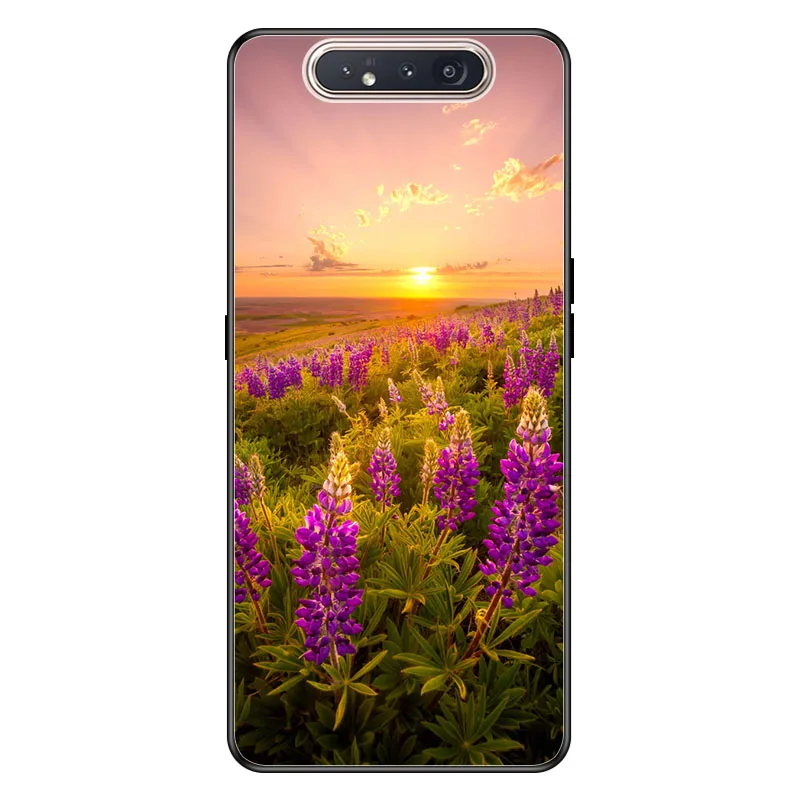 A024 Geruide 6,7 дюймов чехол для samsung A80 чехол, закаленное стекло чехол cubierta para Для samsung Galaxy A80 A 80 A805F A90 чехол - Цвет: A024