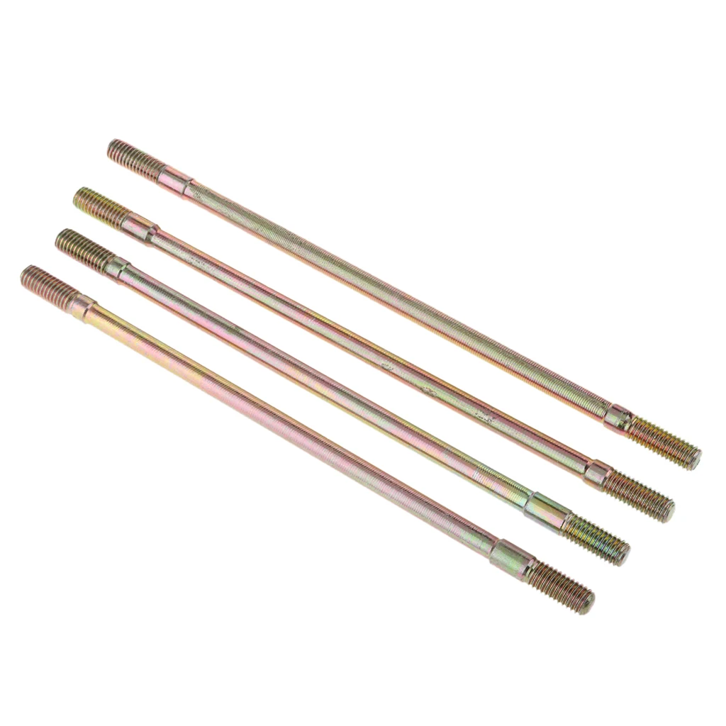 Cylinder Bolt Pin Stud Chinese Moped Scooter Thread Gold M8x187mm M8x195mm