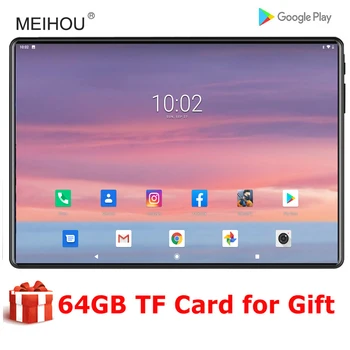شراء2020 النسخة 10 بوصة اللوحي 4G LTE بلوتوث GPS الثماني النواة المزدوج سيم بطاقة الروبوت 9.0 OS مكالمة هاتفية 3GB RAM 32 GB ROM + هدايا