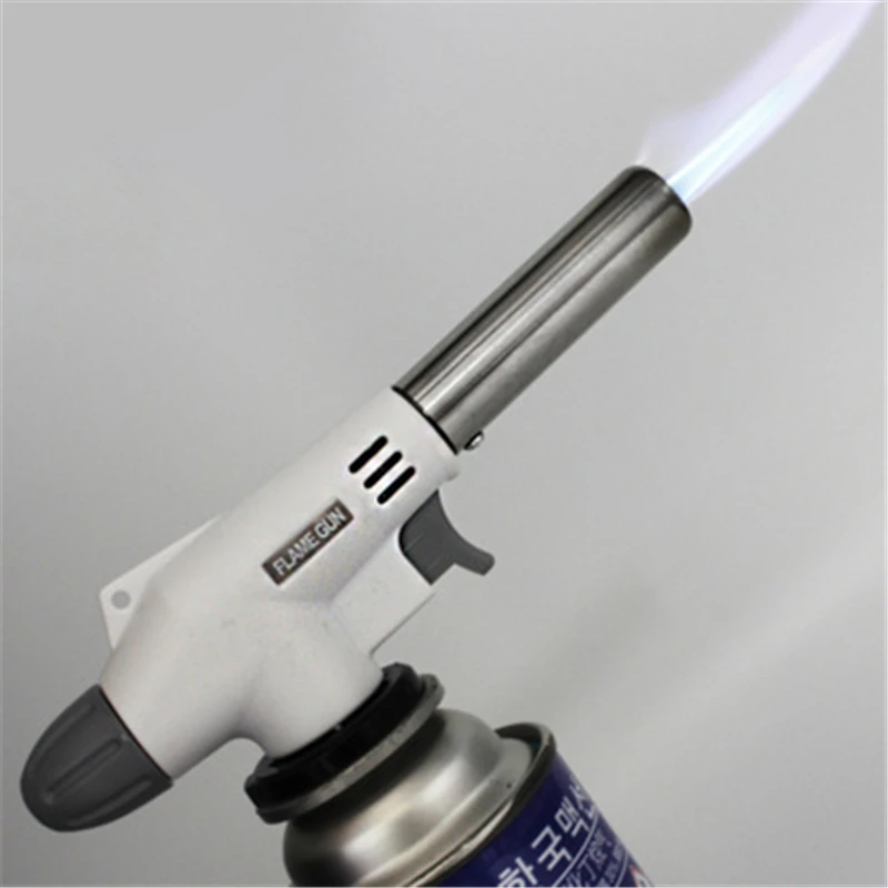 

Useful Gas Torch Flame Gun Blowtorch Cooking Soldering Butane AutoIgnition gas-Burner Lighter Heating Welding gas burner flame