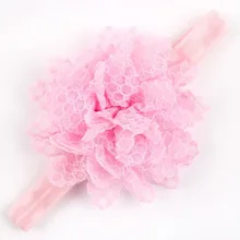 Стиль AliExpress поставки товаров детский головной убор цветок Европа и Америка Дети Кружева Пион детская лента для волос фотосессия