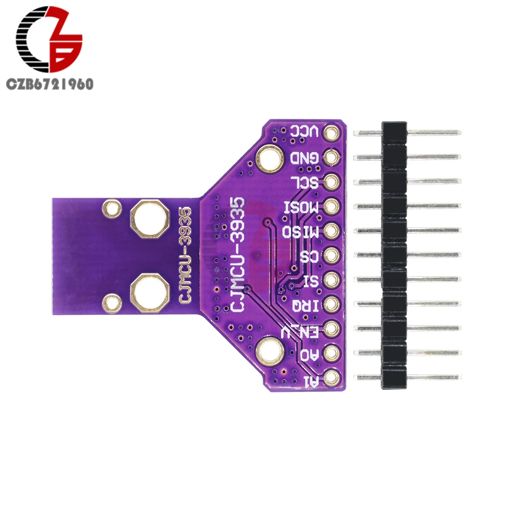 

AS3935 Lightning Sensor Module SPI I2C Hazardous Thunder Storm Rainstorm Detector Cloud-Ground Intra-Cloud for Weather Station