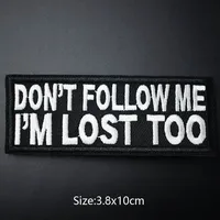 Buy Clothe Embroidery Patch Applique Ironing Clothing Sewing Supplies Decorative Badges Patches For Clothing Personality Character Online - Image 4