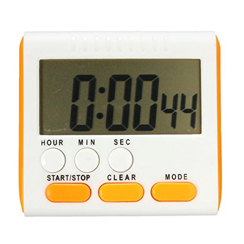 New Digital egg timer / kitchen timer with loud alarm, up and down function, magnetic stand