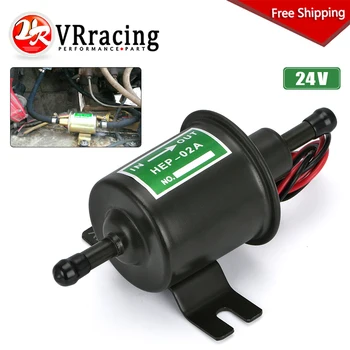 

Universal 24V Electric Fuel Pump Low Pressure Bolt Fixing Wire Diesel Petrol HEP-02A For Car Carburetor Motorcycle ATV Black