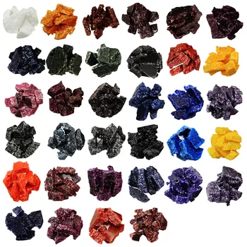 

Behogar 34 Colors Candle Wax Dyes Color Chips for DIY Paraffin Soy Jelly Wax Handmade Soap Candle Making Supplies 10g\/Pack