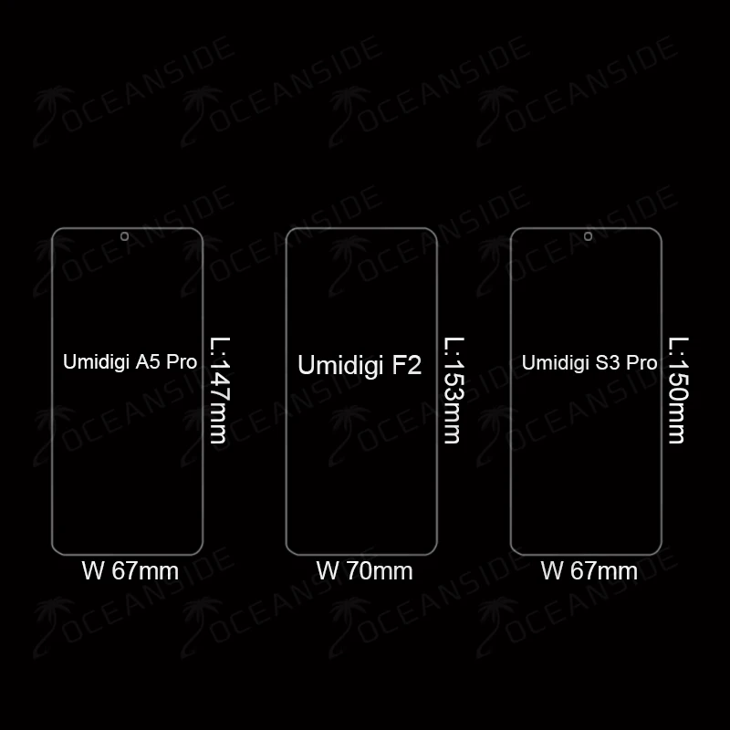 Закаленное стекло для UMIDIGI F2 A5 S3 Pro защита экрана 2.5D 9H Премиум Закаленное стекло для UMI F 2 Защитная стеклянная пленка