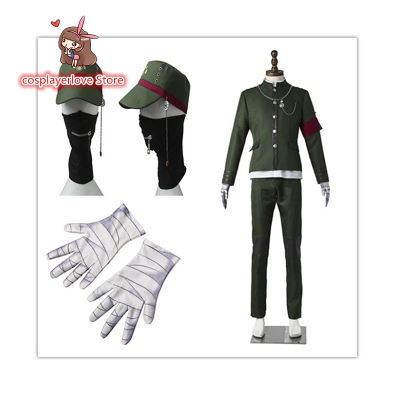 Danganronpa V3 shinguji Korekiyo Косплей морской костюм на Хэллоуин и Рождество Костюм