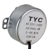 Synchronous Motor AC 220-240V 50/60Hz 4W 5/6 RPM Robust TYC-50 Torque 4KGF.CM ► Photo 3/3