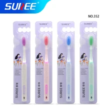 Зубная щетка SUREE, мягкая щетина, щетка для ухода за полостью рта, стильная зубная щетка для взрослых, Глубокая чистка, ЭКО Мягкая щетина