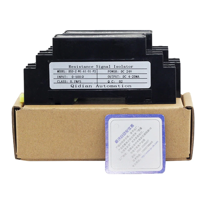 BSD Z 4 20мА изолированный передатчик сопротивления Ома сигнала