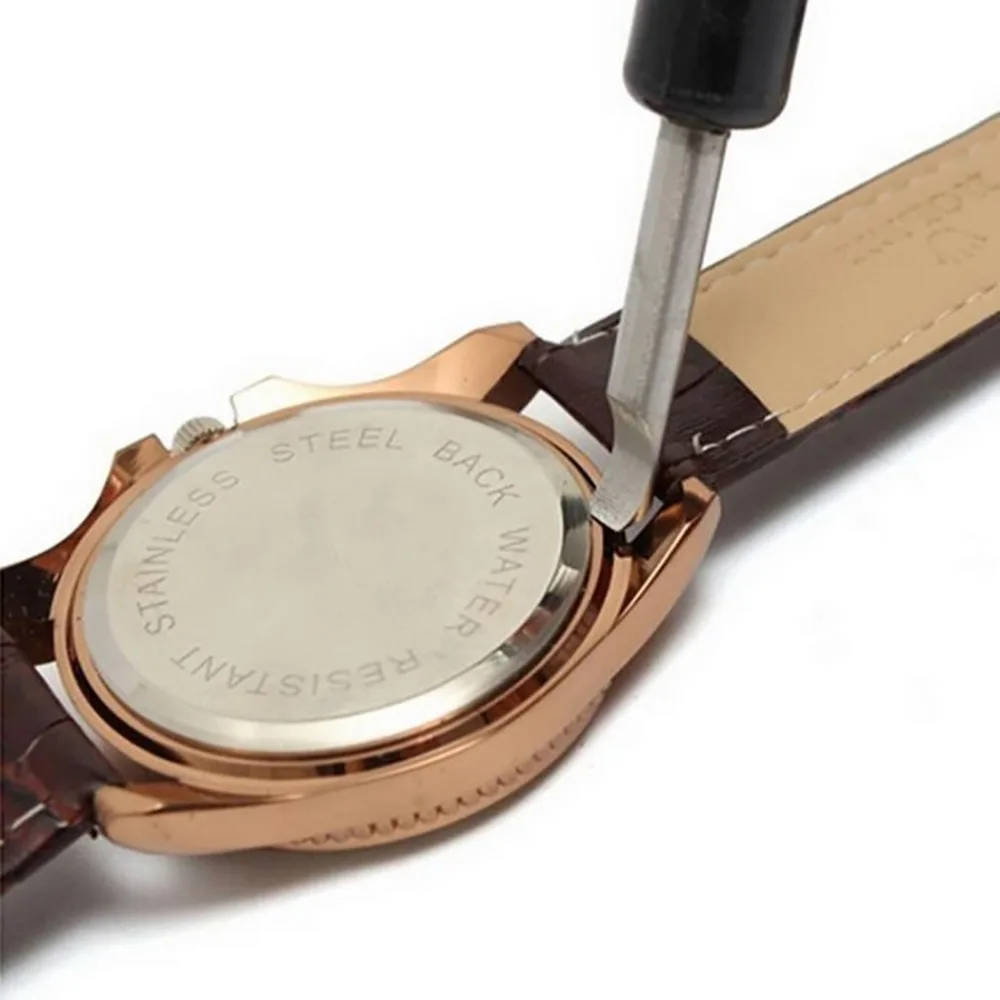 YD137 часы Задняя крышка инструменты для открывания нож-рычаг с металлической ручкой Часы инструменты задняя крышка открывалка часы часовой мастер инструмент