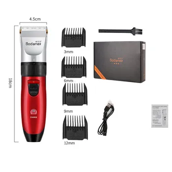 

Professional Electric Hair Trimmer Metal Hair Clipper Electric Cordless Hair Grooming Home Haircut Machine #LR2
