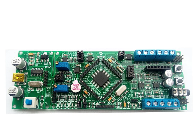 DsPIC макетная плата DsPIC33FJ макетная плата DsPIC33FJ128MC804 макетная плата DSP Экспериментальная плата