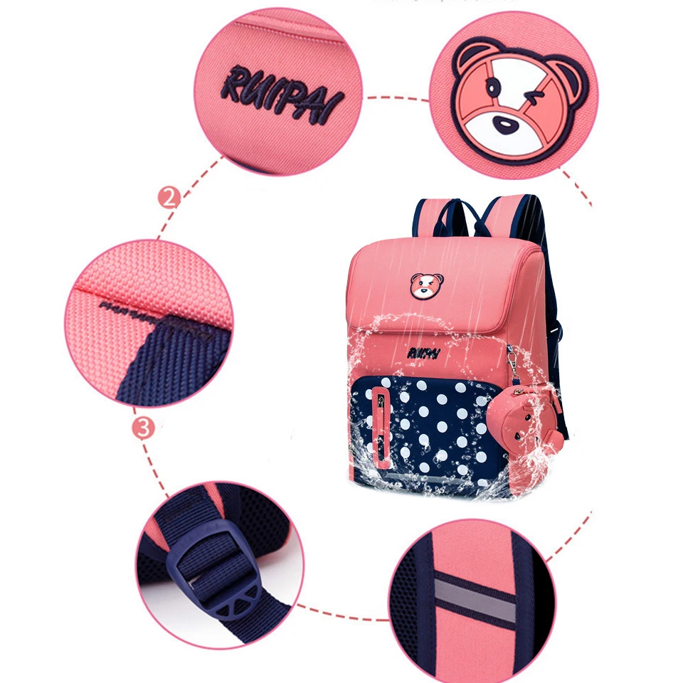 Children School Bags boys Girls kids Orthopedic school Backpacks kids schoolbags Waterproof Backpacks primary school back pack