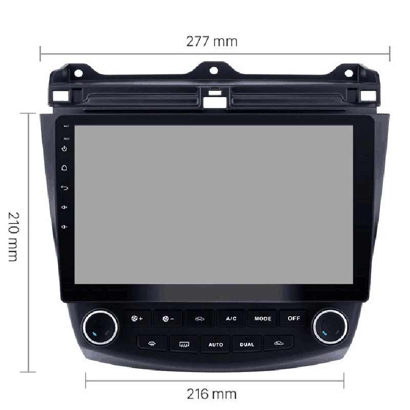 Android 8,1 для 2003-2007 Honda Accord 7 автомобильный блок радио gps навигатор плеер