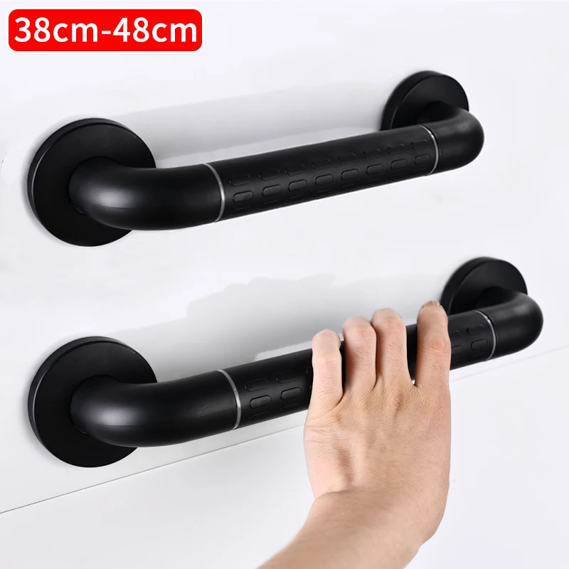 Barrier-free Safety Handrail Stainless Steel Bathroom Grab Bars for Elderly Disabled Wall Mount Anti-slip Bathtub Shower Handle