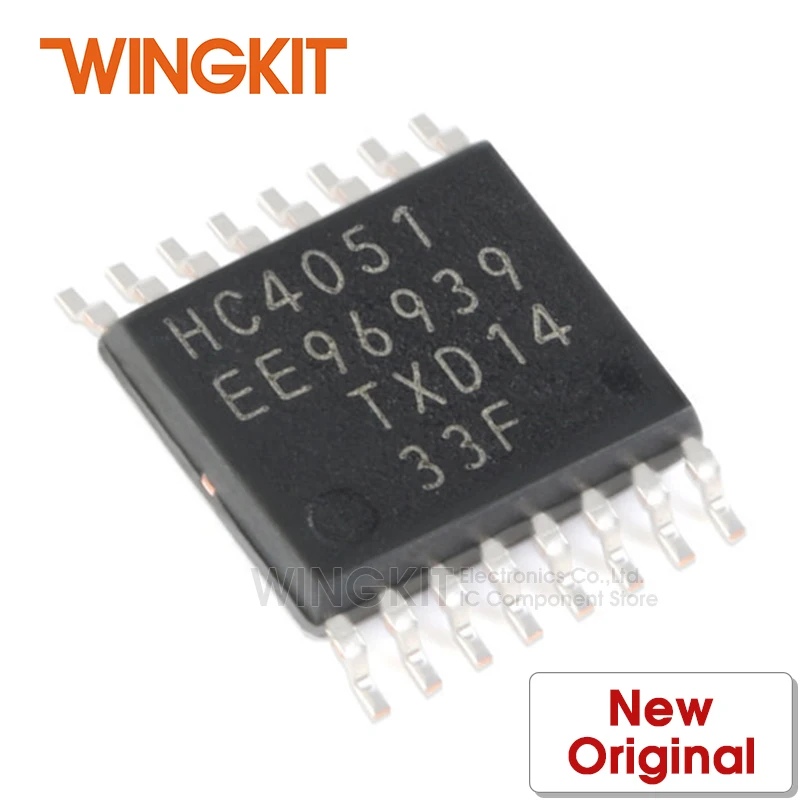 10pcs 74hc4051pw,118 Tssop16 74hc4051pw 74hc4051 74hc / Hc4051 Tssop-16 ...
